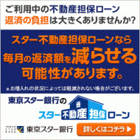 東京スター銀行不動産担保ローン